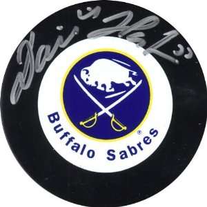 Dominik Hasek Buffalo Sabres Autographed Hockey Puck