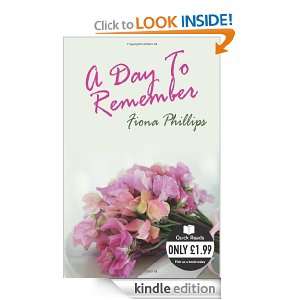   to Remember (Quick Reads) Fiona Phillips  Kindle Store