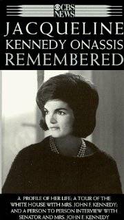 Biography   Jacqueline Kennedy Onassis Remembered [VHS] VHS 