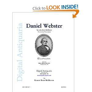  Daniel Webster T. G. Cutler, John Bach McMaster Books