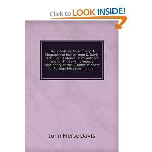   Commissioners for Foreign Missions in Japan John Merle Davis Books