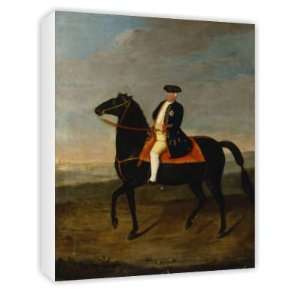  King Frederick William I on Horseback with   Canvas 