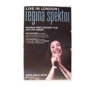 Regina Spektor Poster Live in London