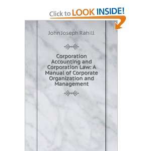  Corporation accounting Robert Joseph Bennett Books