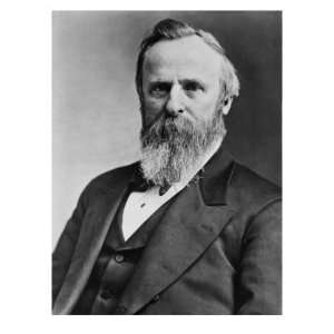  President Rutherford B. Hayes, Elected in 1876, Running 