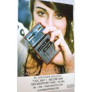  Sara Bareilles Poster   Concert Flyer