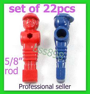 22 Foosball Soccer Table REPLACEMENT Player MAN FIGUREs  