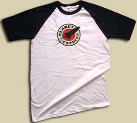   crisp clear red, beige and black Planet Express logo. Full washable