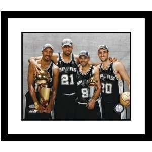  Manu Ginobili, Tim Duncan and Tony Parker Photo Sports 