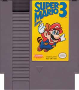 SUPER MARIO BROTHERS 3   NES Nintendo Game Bros III  