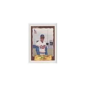   Tulsa Drillers ProCards #1172   Tommy Thompson MGR
