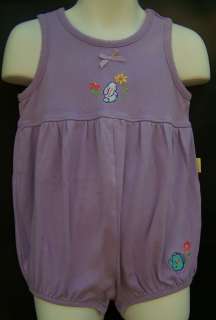   Embroidered 1 PC Romper Outfit 18 24 M MO Flowers Bunny Rabbit  