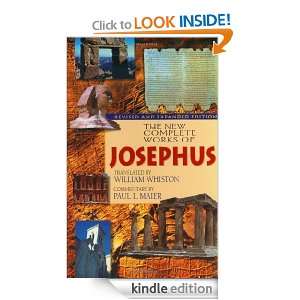 Works of Josephus, Flavius Wars of the Jews, Antiquities of the Jews 