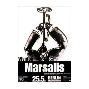 WYNTON MARSALIS Berlin Philharmonie 25th May Music Poster