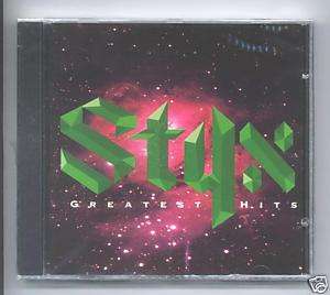 Styx   Greatest Hits, 1992, CD, NEW, IMPORT, 17 Tracks  