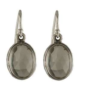 925 Sterling Silver Earring With Green Amethyst  