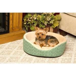  Oval Cuddler Dog Bed Size 24x32, Color Mocha Pet 