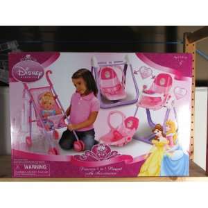    Disney Princess 4 in 1 Doll Playset w/Accessories Toys & Games