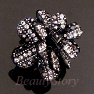   Item  Austrian rhinestone crystal fashion hair claw clip