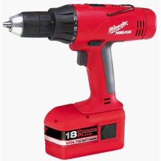 18 Volt Combo Kit Power Plus T Handle 1/2 Inch Driver/Drill, Cordless 