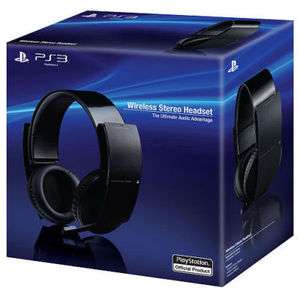   OFFICIAL Sony PS3 Wireless Stereo Gaming Headset 711719808503  