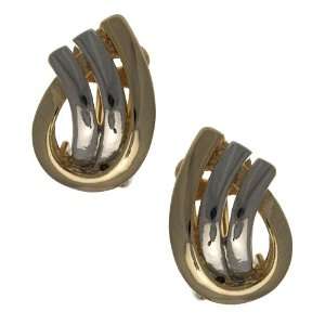  Izzy Gold/Silver Clip On Earrings Jewelry