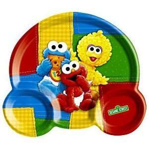  Sesame Street 1st Birthday 8 1/2in Kid Plate Toys & Games