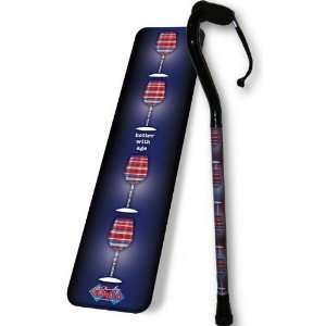   B9225 Better With Age Offset Walking Cane