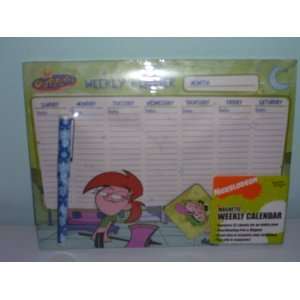  The Fairly Odd Parents Magenetic Weekly Planner Office 