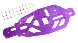 Alloy Main Chassis 4.5mm Fit HPI Nitro RS4 3 III  