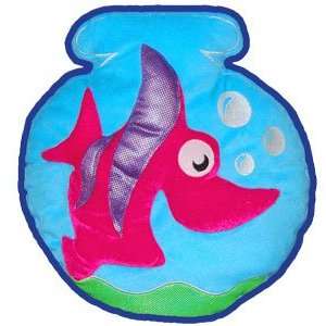   Fish Tank Decorative Accent Pillow  Blue / Pink Fish: Home & Kitchen