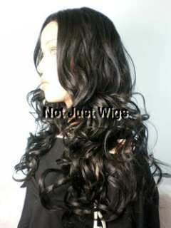 WIG LACE FRONT BEVERLEY JOHNSON SYNTHETIC LILAC CURLY BLACK BROWN FREE 