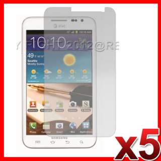 5X ANTI GLARE MATTE LCD SCREEN PROTECTOR COVER FOR AT&T SAMSUNG GALAXY 