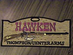 COLLECTABLE HAWKEN THOMPSON/CENTER ARMS,JACKET PATCH  
