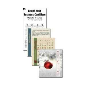 RC154    13 Month Realtor Business Card Calendar with Cover Christmas 