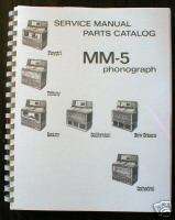 AMI Rowe MM 5 Jukebox Manual  