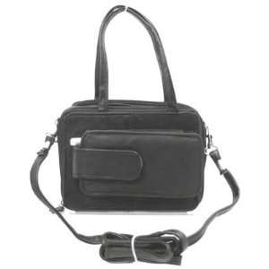  New Genuine leather handbag travel bag cell phone pocket 