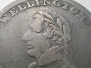 1814 Wellington Half Penny Token. Canada. WE 8A2  