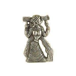  Priestess of the Axe Goddess Pewter Pendant Jewelry