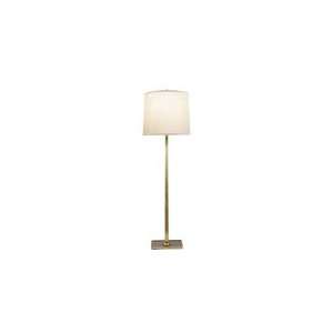 Barbara Barry Petal Floor Lamp in Soft Brass with Bronze Mirror Base 