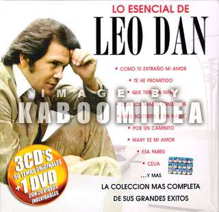 LEO DAN Lo Esencial 3 CD + 1 DVD NEW Exitos TE HE PROMETIDO  