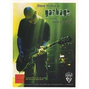  1998 Garbage Steve Marker Guild Bluesbird Guitar Photo 