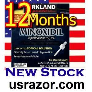   Kirkland Minoxidil 5% Extra Strength Hair Loss Regrowth Treatment Men