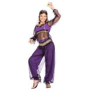   Girls Harem Princess Belly Dancer Costume   Child Medium: Toys & Games