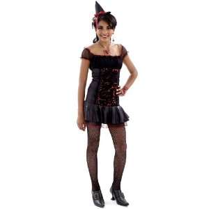   Roses Witch Teen Costume / Black   Size Teen (3 5) 