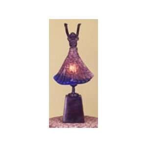 Meyda Tiffany 24097 Silhouette Erte Dancer   One Light Accent Lamp 