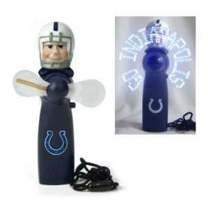   Indianapolis Colts Light Up Personal Handheld Fan: Sports & Outdoors