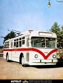 1955 Fiat Montevideo Trolley Bus Factory Photo  