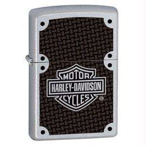  Zippo Harley Davidson Full Face Bolts Lighter (Silver, 5 1 