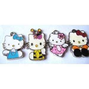  Hello Kitty Metal Figure Charms Pendants 